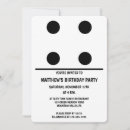 Search for board game pieces invitations Black and white