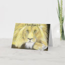 Search for african note cards Lion