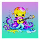 Search for octopus posters Blue