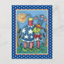 Search for firecracker postcards Red white and blue