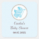 Search for stroller baby shower stickers Classic