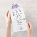 Search for purple and gray wedding invitations Lavender