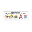 Search for cartoon fish return address labels Funny