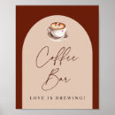 Search for love coffee posters Bridal shower