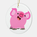 Search for pink pig christmas tree decorations Cartoon