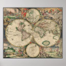 Search for historical world map posters Ancient