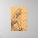 Search for sitting canvas prints Woman
