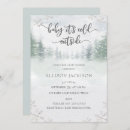 Search for december baby shower invitations Forest