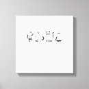 Search for black cat canvas prints Kitten