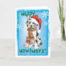 Search for giant christmas cards Dog