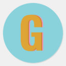 Search for letters of the alphabet stickers Colourful