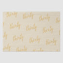 Search for 30th birthday tissue paper Gold