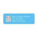 Search for rhino return address labels Cartoon