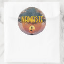 Search for yoga life stickers Namaste