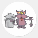 Search for lazy animals stickers Cartoon illustration
