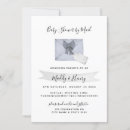 Search for long distance baby boy shower invitations Watercolor