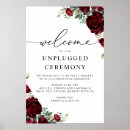 Search for red wedding signs Rustic