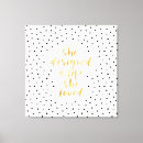 Search for gold foil canvas prints Elegant