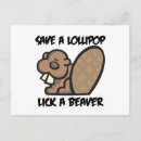 Search for beavers horizontal postcards Humour