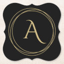Search for initial coasters Monogrammed