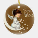 Search for little angel christmas tree decorations Vintage