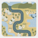 Search for road map stickers Mountains