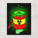 Search for radioactive postcards Toxic
