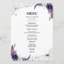 Search for halloween wedding menus Gothic