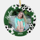 Search for soccer ball christmas tree decorations Team