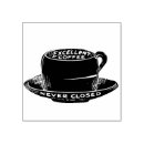 Search for coffee cup rubber stamps Restaurant