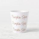 Search for pumpkin latte mugs Modern