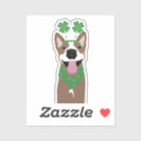 Search for four leaf clovers stickers Happy