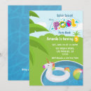 Search for unicorn pool party invitations Rainbow