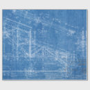 Search for blueprint wrapping paper Pattern