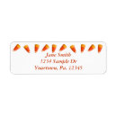 Search for sweet treats return address labels Halloween