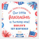 Search for firecracker stickers Red white and blue