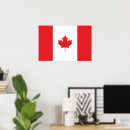 Search for canada flags posters Red