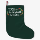 Search for teacher christmas stockings Festive
