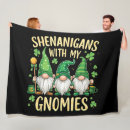 Search for irish shamrock blankets Shenanigans