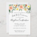 Search for elegant watercolor first communion invitations Pink