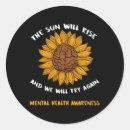 Search for mental depression stickers Awareness