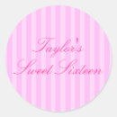 Search for sweet 16 envelope seals Pink