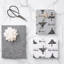 Search for black and silver christmas wrapping paper Simple