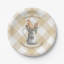 Search for buffalo plaid paper plates Monogrammed