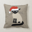 Search for christmas cat cushions Funny
