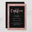 Search for 18 years old invitations Black