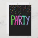 Search for colorful confetti invitations Celebration