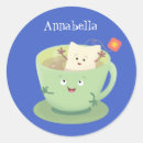 Search for cute teacup stickers Funny