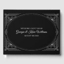 Search for art deco guest books Elegant