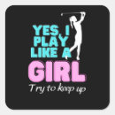 Search for womens golf stickers Girl